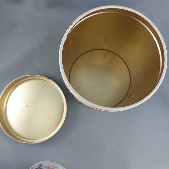 Vintage 1993 Watkins Heritage Tin Canister Set of 3 - Picture 8 of 16